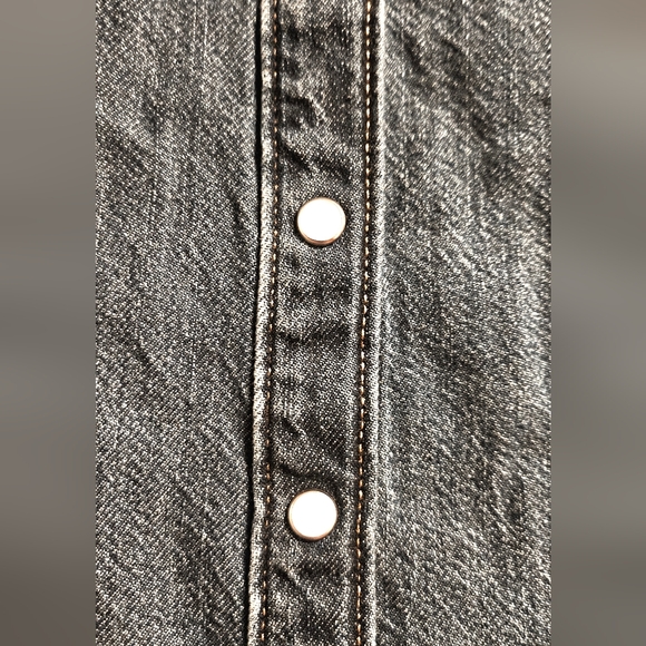 Levi Blue Denim Button-Down Dress - Picture 5 of 6